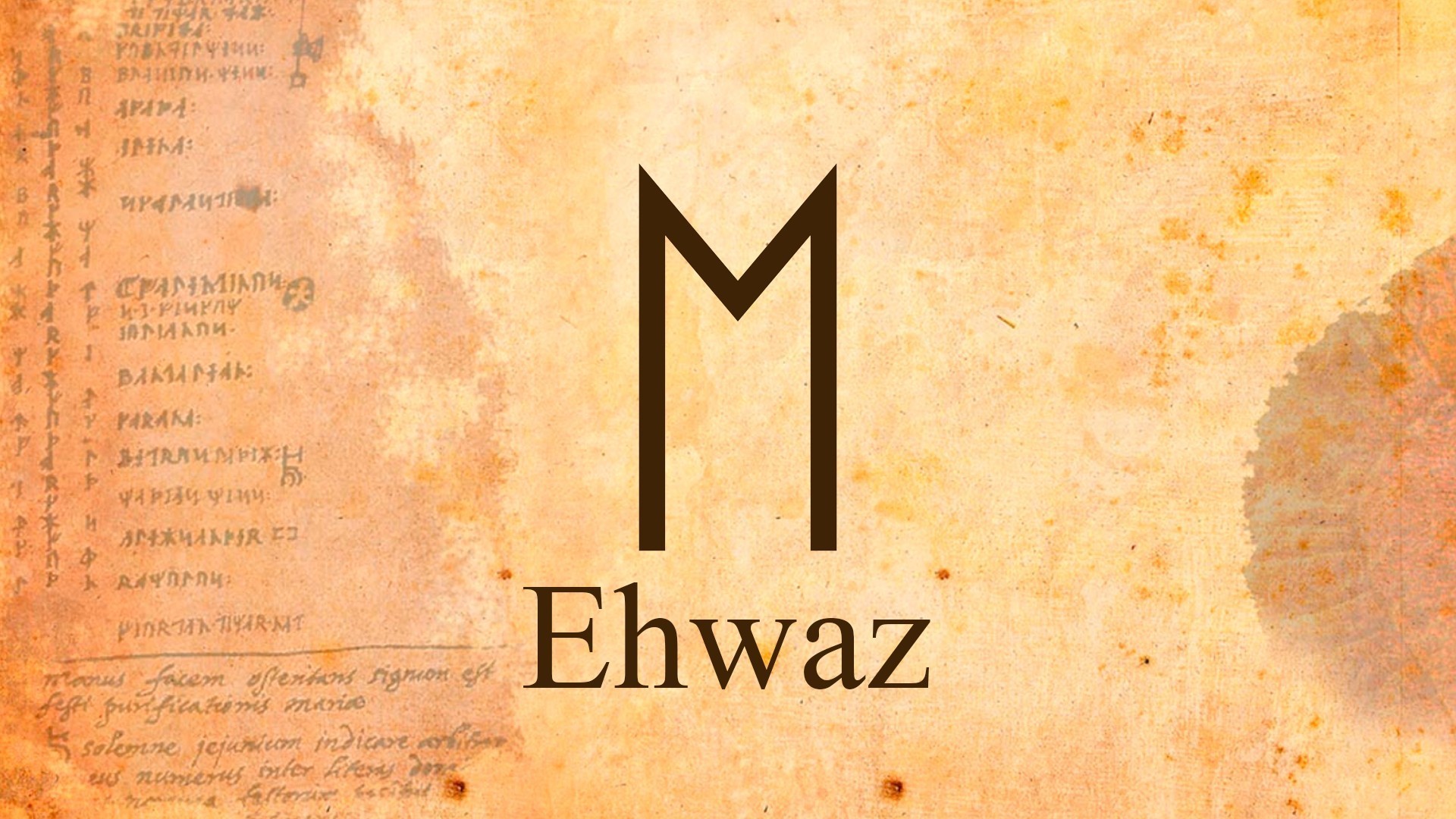 a runa ehwaz