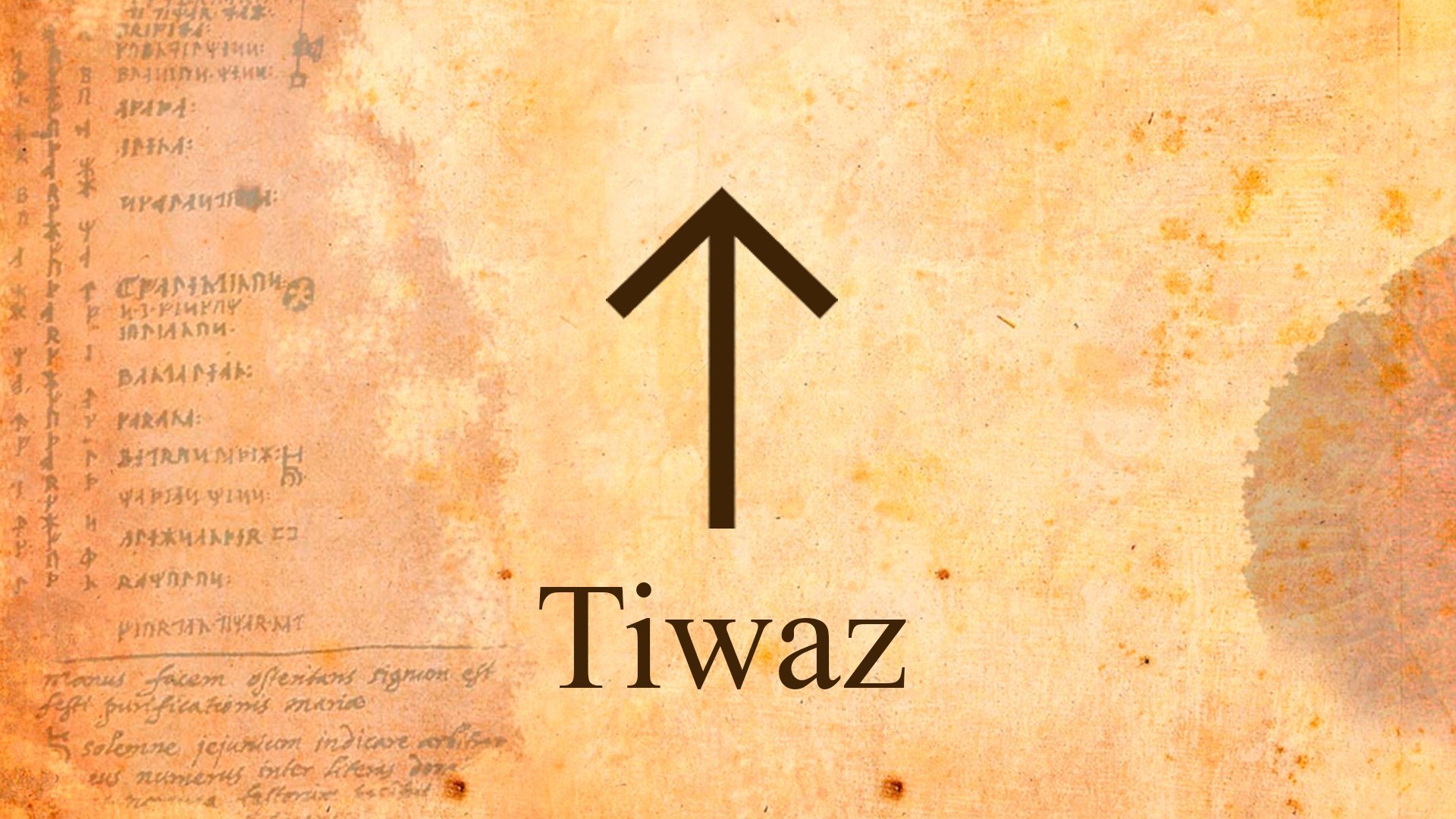 a runa tiwaz